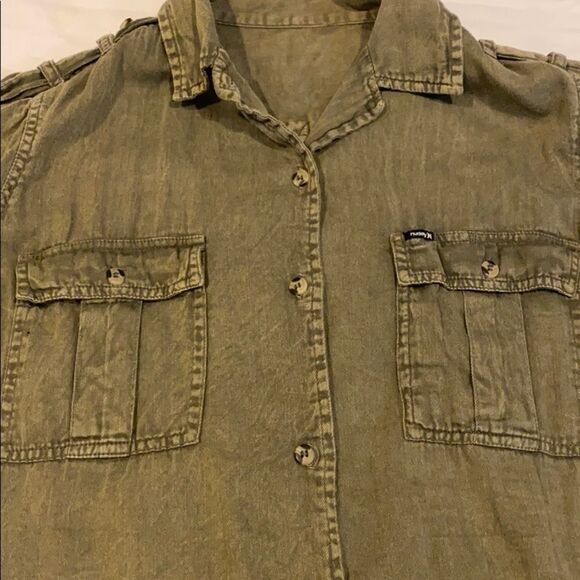 Hurley Ex-Boyfriend Soft Button Down - Picture 3 of 9